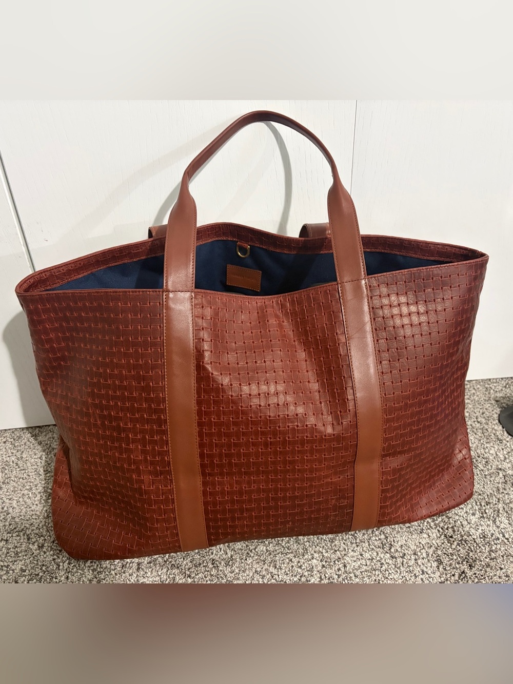 NWT Parker Thatch Cognac Giant Tote
